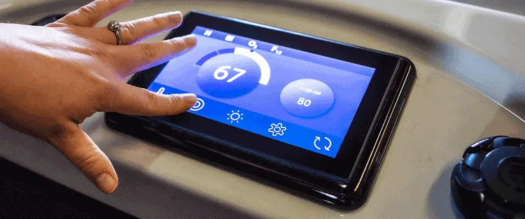 Cal Touch4™ for hot tubs in Troy
